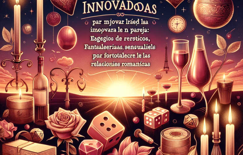 "Técnicas Innovadoras para Mejorar la Intimidad en Pareja: Ideas de Juegos de Rol Eróticos, Fantasías Sensuales y Consejos de Intimidad para Fortalecer las Relaciones Románticas"